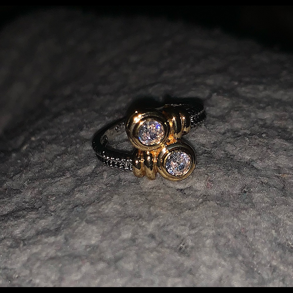 Gold and Silver ring